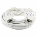 15mtr VGA male to male Cable, White