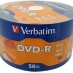 Verbatim DVD-R 16x 4.7GB, 120min, Pack of 50-disk