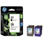 HP 27, 28 Combo Pack, Ink Cartridge