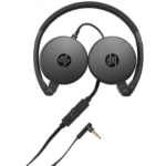 HP H2800 Stereo Headset with Mic, Black