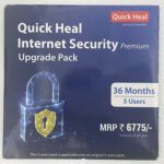 Renewal, 5 User, 3 Year, Quick Heal Internet Security