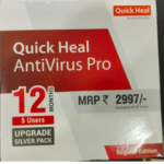 Renewal, 5 User, 1 Year, Quick Heal Antivirus Pro