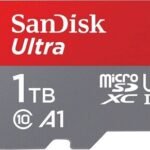 SanDisk Ultra 1TB MicroSD Card Memory Card, 120MB/s