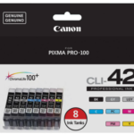Canon Pixma CLI-42 Ink Cartridge, Pack of 8pis for Pro-100