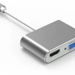 Type C to HDMI With VGA Adapter