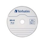 Verbatim BD-R DL Blu-Ray Disk Recordable (pack of 25-disk)