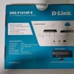 D-Link DGS-F1010P-E 120W 8+2 Port Gigabit POE Switch