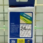 Brother Tze-151 Black on Clear 24mm Label Tape