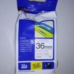 Brother TZe-261 Black on White 36mm Label Tape