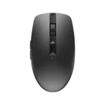 HP 710 Rechargeable Silent Mouse/6 programmable buttons/90-day Rechargeable Battery Life Track-On Glass Sensor(Graphite)