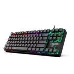 Ant Esports MK1000 Multicolour LED Backlit Wired TKL Mechanical Gaming Keyboard with Blue Switches