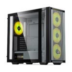 Ant Esports 690 Air Mid- Tower Computer Case/Gaming Cabinet - Black/Grey | Supports E-ATX, ATX, Micro-ATX, Mini-ITX | fan not pre installed