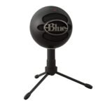 Blue Snowball iCE Plug 'n Play USB Microphone for Recording, Streaming, Podcasting, Gaming on PC and Mac, with Cardioid Condenser Capsule, Adjustable Desktop Stand and USB Cable - Black
