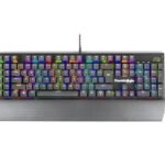 Cosmic Byte CB-GK-24 Equinox Alturas Per Key RGB Mechanical Keyboard with Outemu Blue Switches, Wrist Rest, Programmable Keys, Memory Keys (Black)