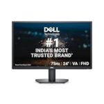 Dell SE2422H 24-Inch/60 cm FHD Monitor 1920X1080 Pixels @75Hz, VA Panel, 3-Yr Manufacturer Warranty, 16.7M Colours, Brightness 250 cd/m?, Contrast Ratio 3000:1, HDMI & VGA, Tilt Adjust, AMD FreeSync