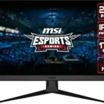 MSI G2422 23.8 Inch FullHD (1920x1080) 170Hz Refresh Rate 1ms Wide Color Gamut AMD FreeSync? Premium Technology Anti-Flicker and Less Blue Light IPS Panel Esports Gaming Monitor