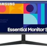 Samsung 24-inch (60.46cm) FHD, IPS, 100 Hz, 1920 x 1080 Flat Monitor, Bezel Less Design, AMD FreeSync, Flicker Free, HDMI, Display Port (LS24C330GAWXXL, Black)