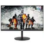 Acer Nitro Xv272U V3 27 Inch IPS Wqhd 2560 X 1440 Pixels Gaming Backlight Led LCD Monitor|Delta E<1,Dci-P3 95%|180Hz Refresh Rate,0.5Ms Resonse Time|HDR 400|AMD Free Sync|Eyesafe Certified,Black